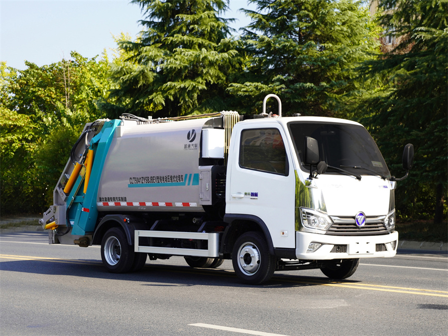 CLT5041ZYSBJBEV型純電動壓縮式垃圾車-福田小型電動壓縮垃圾車 CLT5041ZYSBJBEV型純電動壓縮式垃圾車-福田小型電動壓縮垃圾車