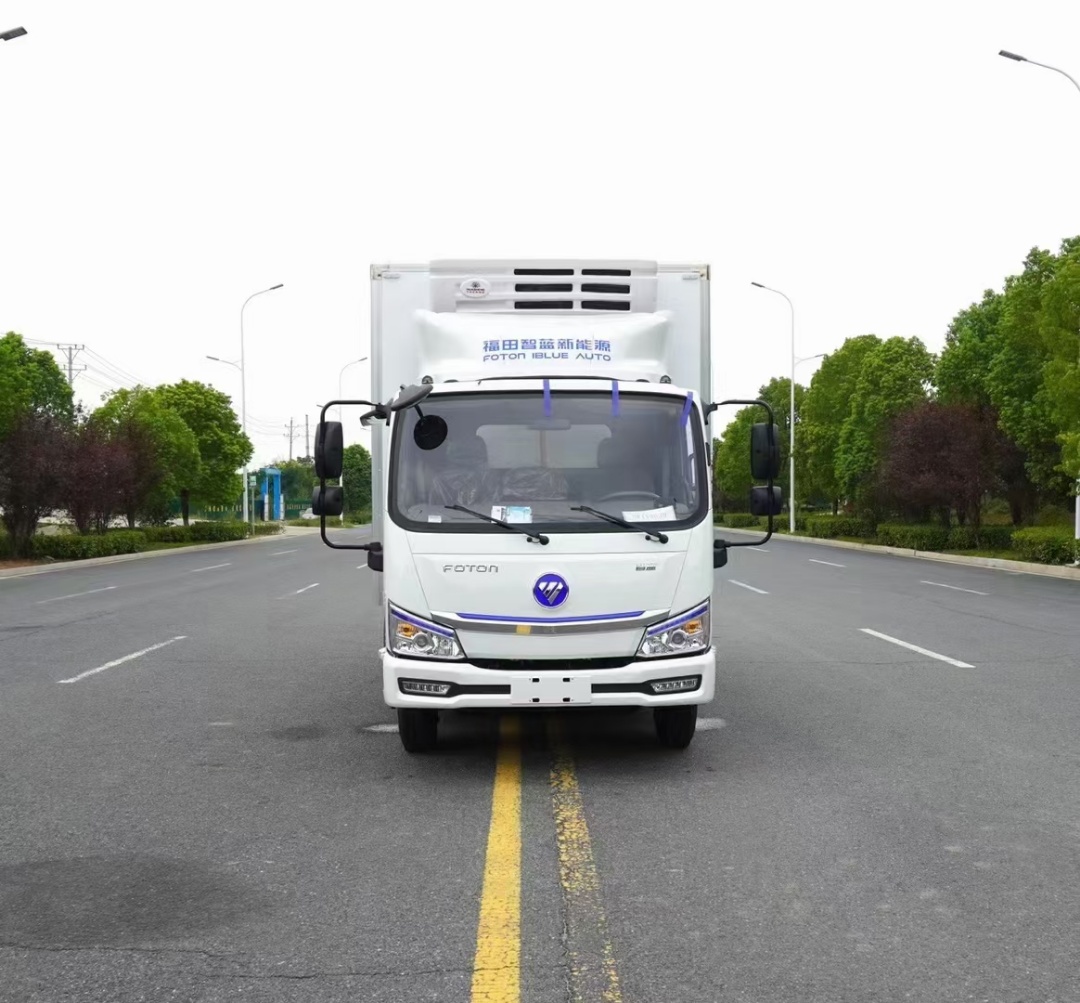 福田歐馬可智藍冷藏車-歐康油電混動冷藏車 福田歐馬可智藍冷藏車-歐康油電混動冷藏車