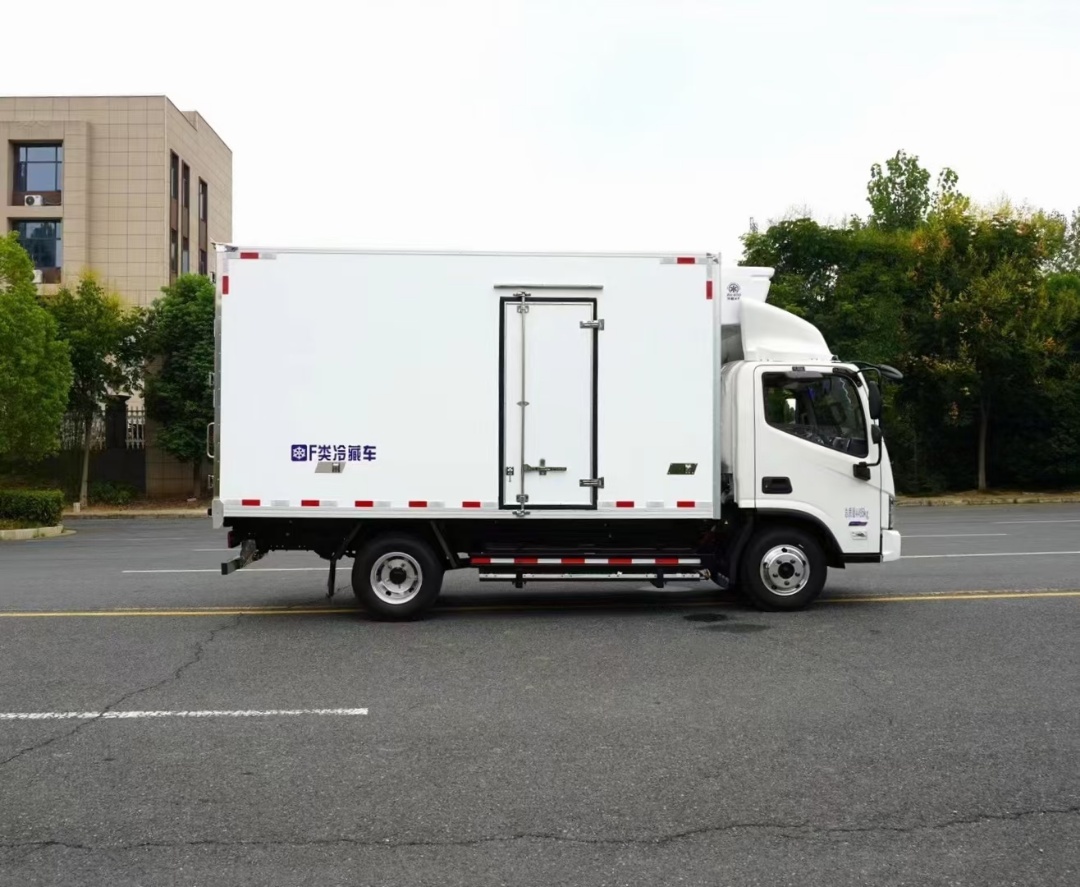 福田歐馬可智藍冷藏車-歐康油電混動冷藏車 福田歐馬可智藍冷藏車-歐康油電混動冷藏車